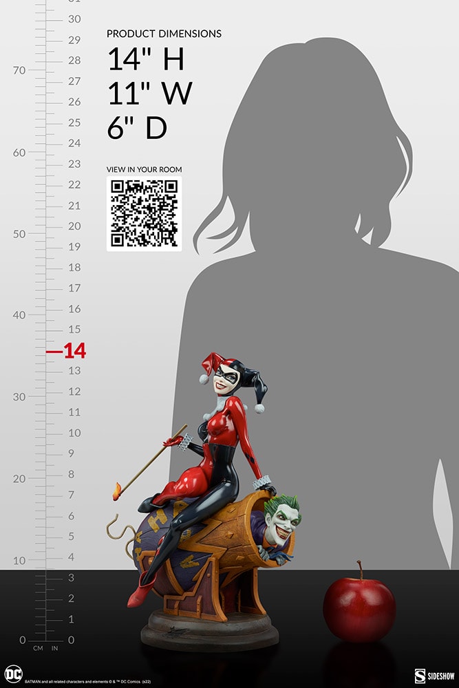 DC Comics Harley Quinn and The Joker Diorama  View 6