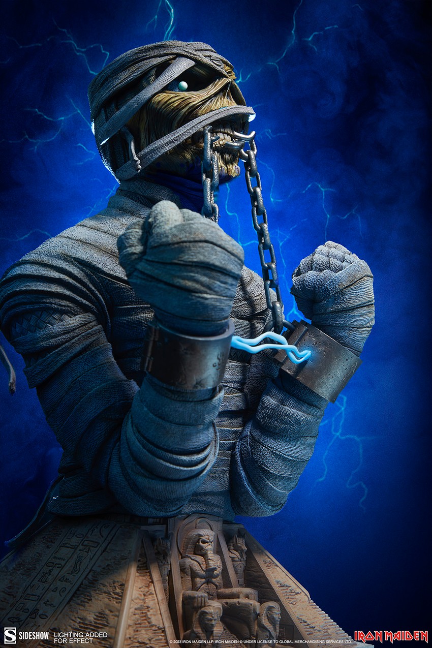 Iron Maiden Iron Maiden: Powerslave Eddie Bust - Prototype Shown View 2