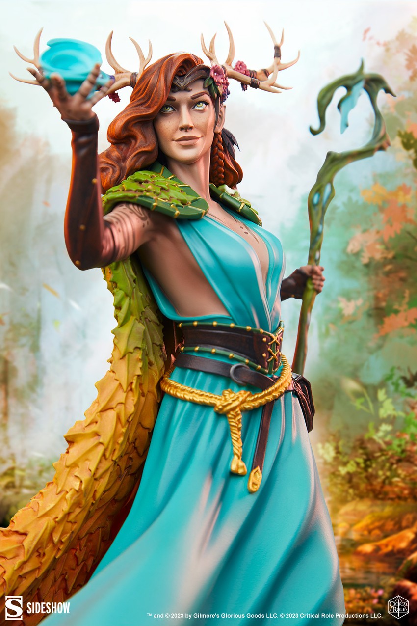 Critical Role Keyleth - Vox Machina Statues - Prototype Shown View 3