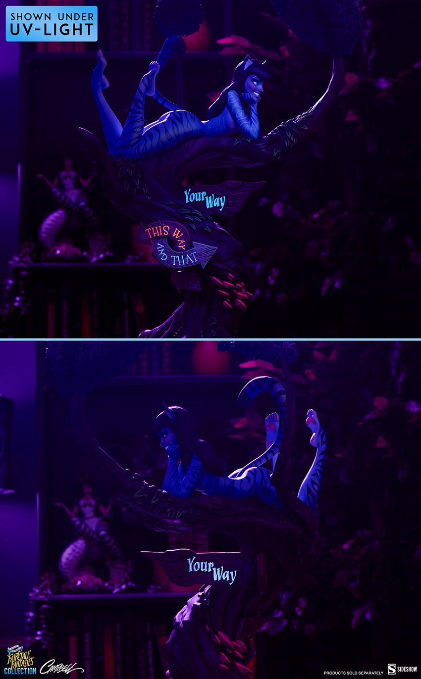 Lady Cheshire Cat Statue by Sideshow Collectibles | Sideshow