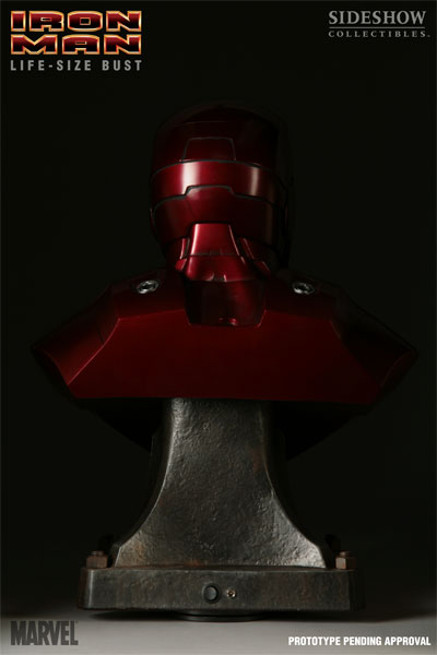 SIDESHOW アイアンマン マーク3 バトルダメージ ライフサイズバスト Marvel Iron Man Mark III Life-Size Bust by Sideshow Collectibles
