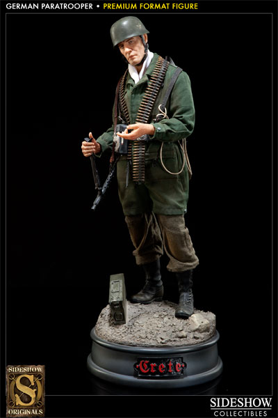 Battle of Crete: German Paratrooper Premium Format™ Figure  View 1