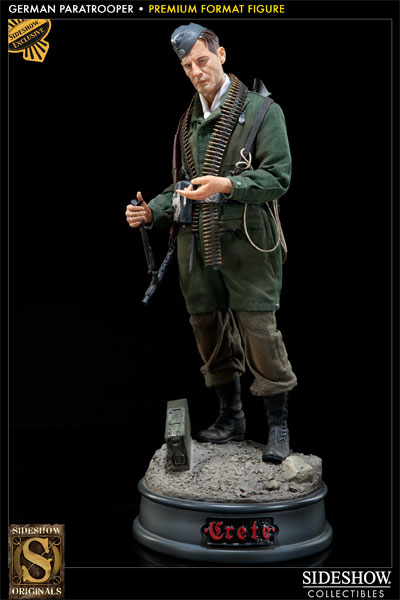 Battle of Crete: German Paratrooper Premium Format™ Figure  View 1
