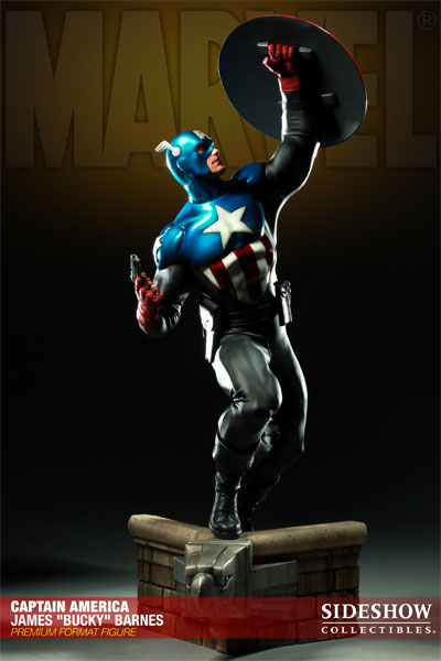 Marvel Captain America - James 'Bucky' Barnes Premium Format™ Figure  Collector Edition  View 3