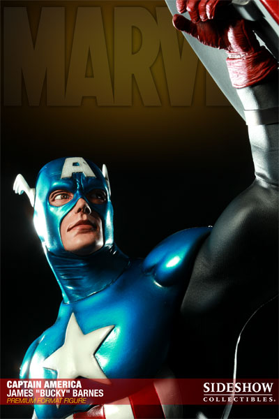 Marvel Captain America - James 'Bucky' Barnes Premium Format™ Figure  Collector Edition  View 6