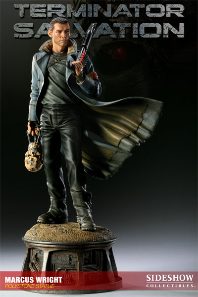 Terminator Marcus Wright Polystone Statue  Collector Edition  View 2