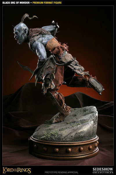 The Lord of the Rings Black Orc of Mordor Premium Format™ Figure  Collector Edition  View 5
