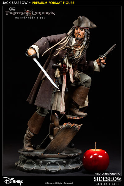 Disney Captain Jack Sparrow Premium Format™ Figure  Collector Edition - Prototype Shown View 3