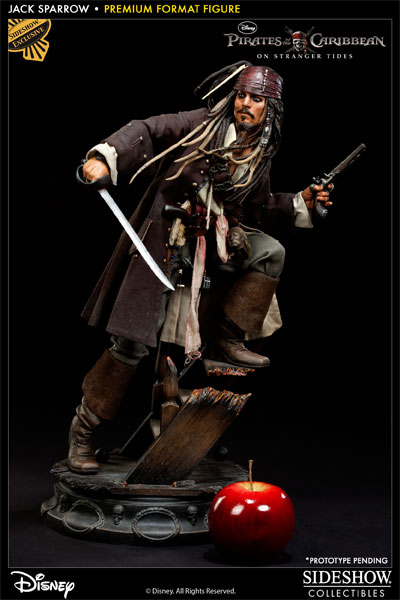 Disney Captain Jack Sparrow Premium Format™ Figure - Prototype Shown View 3
