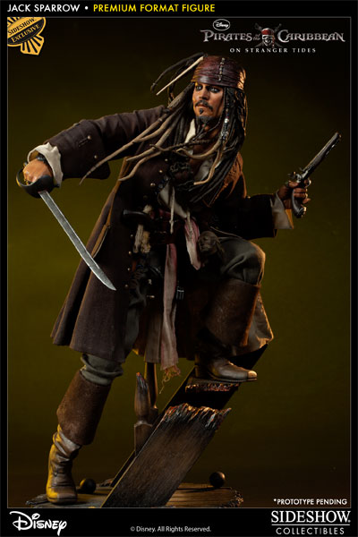 Disney Captain Jack Sparrow Premium Format™ Figure - Prototype Shown View 4