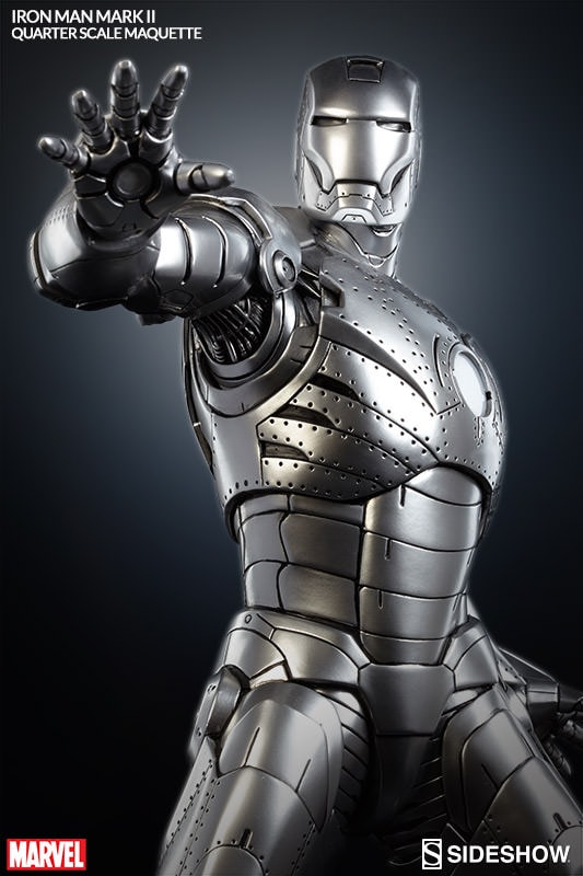 Marvel Iron Man Mark II Quarter Scale Maquette  View 4