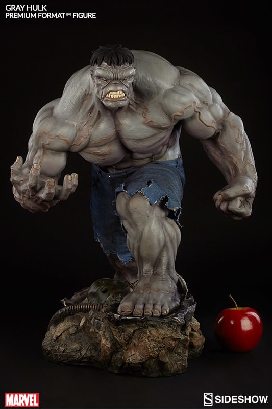 Marvel Gray Hulk Premium Format™ Figure  Collector Edition - Prototype Shown View 3