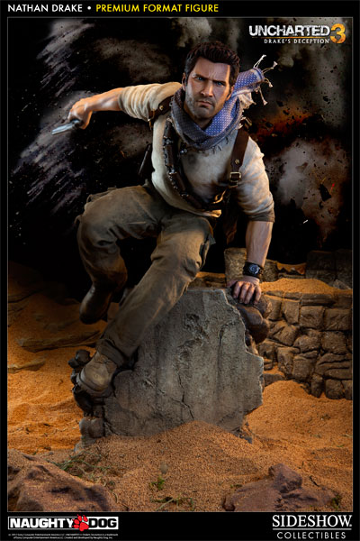 Uncharted Nathan Drake Premium Format™ Figure  Collector Edition - Prototype Shown View 1