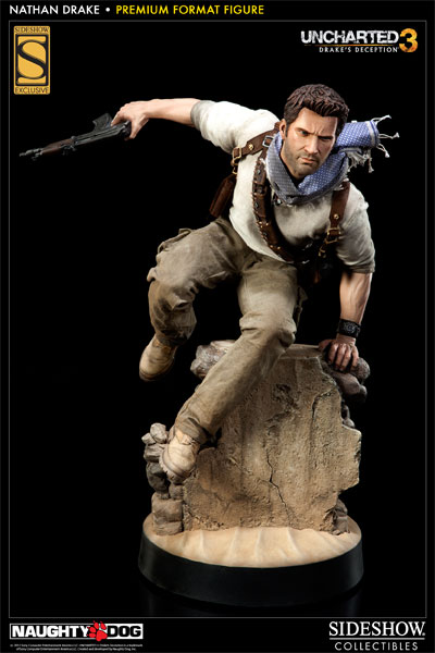Uncharted Nathan Drake Premium Format™ Figure - Prototype Shown View 2