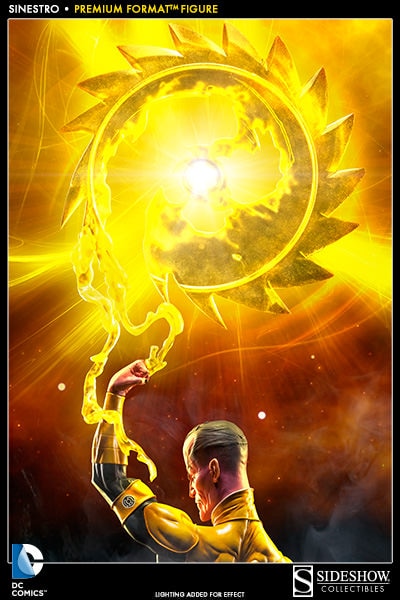 DC Comics Sinestro Premium Format™ Figure - Prototype Shown View 2