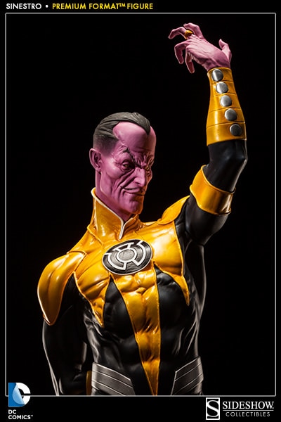DC Comics Sinestro Premium Format™ Figure - Prototype Shown View 5