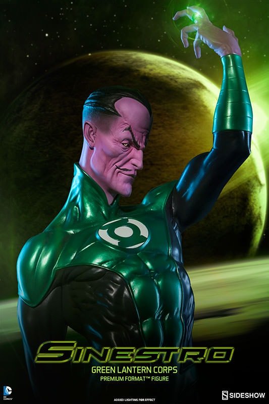 DC Comics Sinestro - Green Lantern Corps Premium Format™ Figure  Exclusive Edition - Prototype Shown View 1