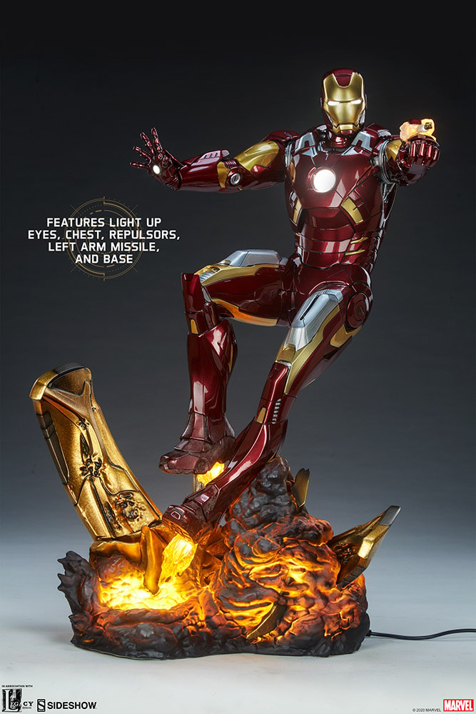 Marvel Iron Man Mark VII Maquette  View 6