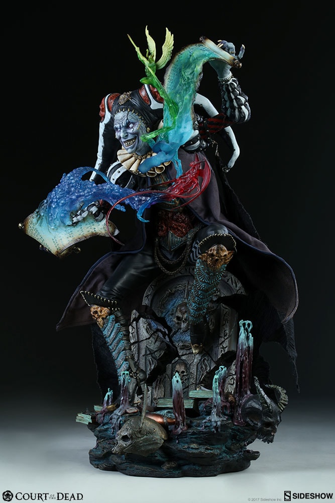 Court of the Dead Malavestros Deaths Chronicler Fool Premium Format™ Figure  Collector Edition  View 5