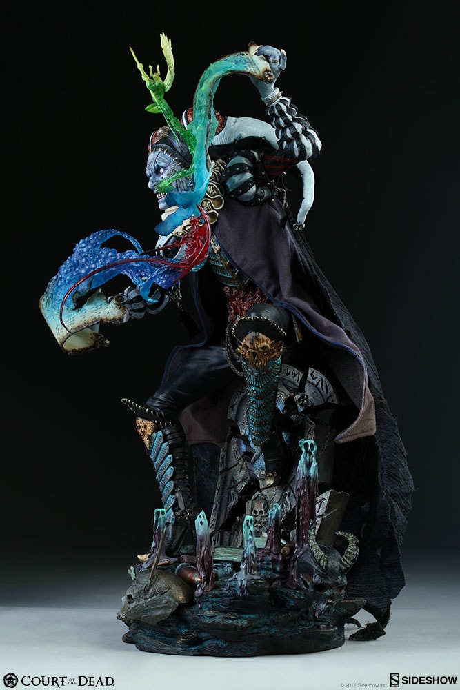 Court of the Dead Malavestros Deaths Chronicler Fool Premium Format™ Figure  Collector Edition  View 6