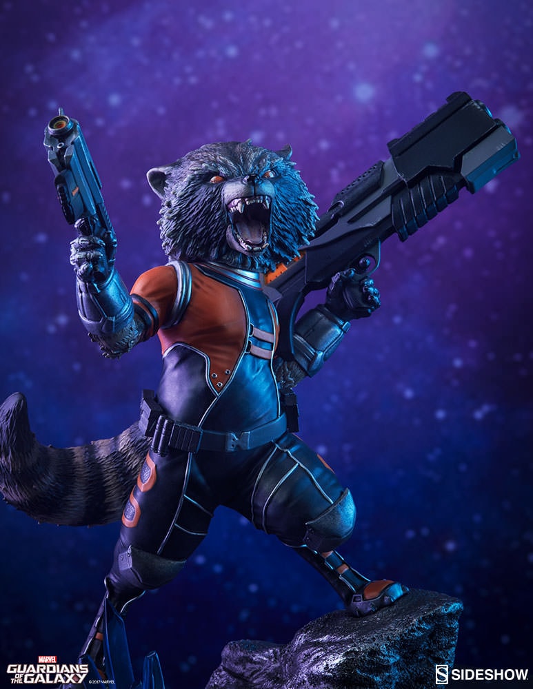 Marvel Rocket Raccoon Premium Format™ Figure  View 3