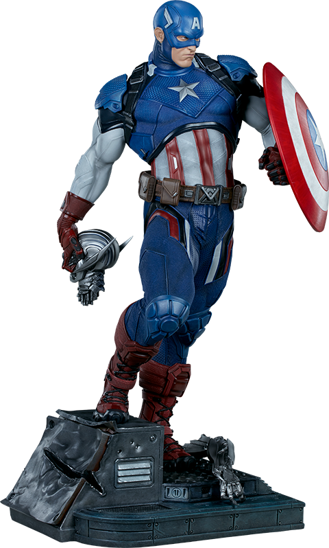Marvel Captain America Premium Format™ Figure  Exclusive Edition  View 6