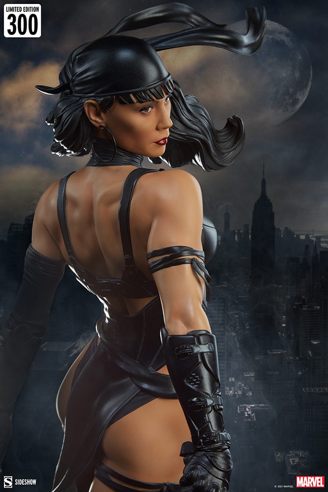 Marvel Elektra (Black Costume Variant) Premium Format™ Figure  View 2