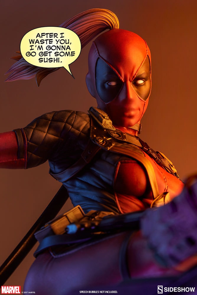 Marvel Lady Deadpool Premium Format™ Figure  Collector Edition - Prototype Shown View 2