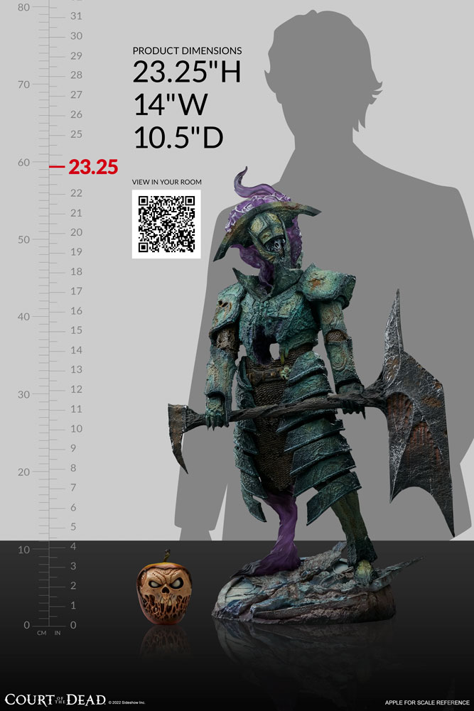 Court of the Dead Oathbreaker Strÿfe: Fallen Mortis Knight Premium Format™ Figure  View 6