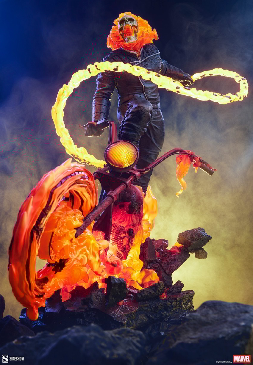 Ghost Rider (Classic Variant) Premium Format Figure by Sideshow Collectibles