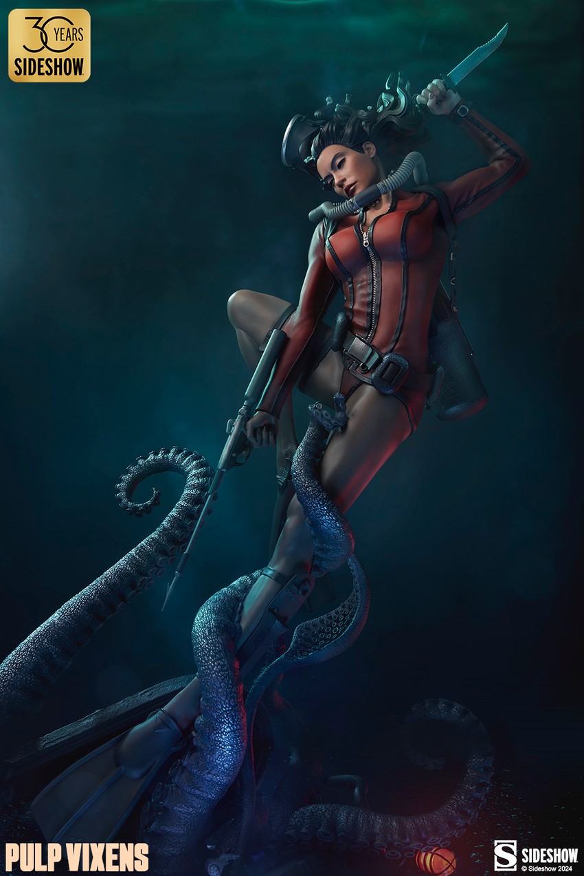 Sideshow Originals Pulp Vixens: Deep Down Premium Format™ Figure  View 3