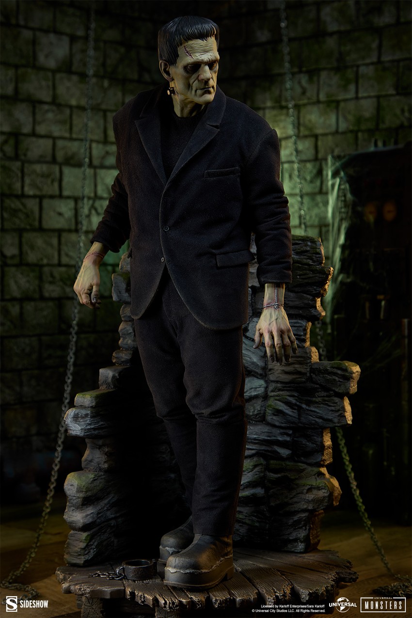 Universal Monsters Frankenstein Premium Format™ Figure - Prototype Shown View 6