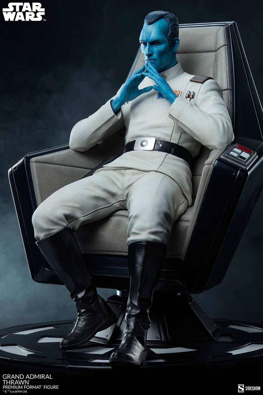 Star Wars Grand Admiral Thrawn™ Premium Format™ Figure - Prototype Shown View 6
