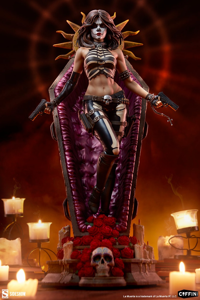 Coffin Comics La Muerta™ Premium Format™ Figure - Prototype Shown View 3