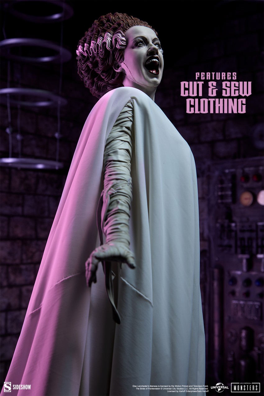 Universal Monsters The Bride of Frankenstein Premium Format™ Figure - Prototype Shown View 4