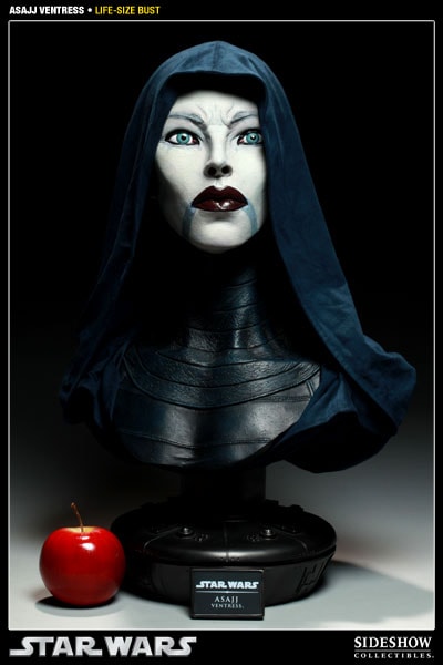 Star Wars Asajj Ventress Life-Size Bust  View 2