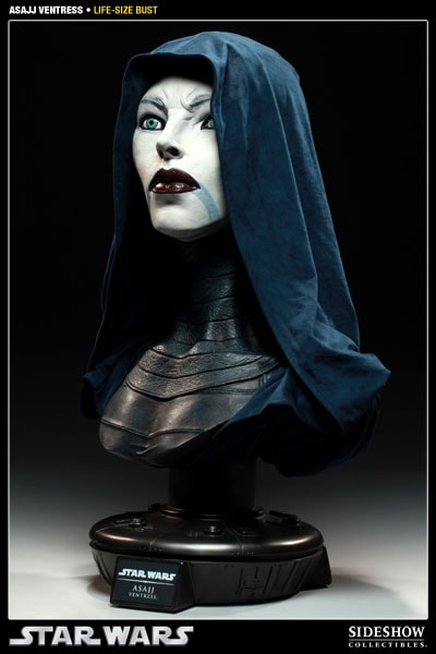 Star Wars Asajj Ventress Life-Size Bust  View 3