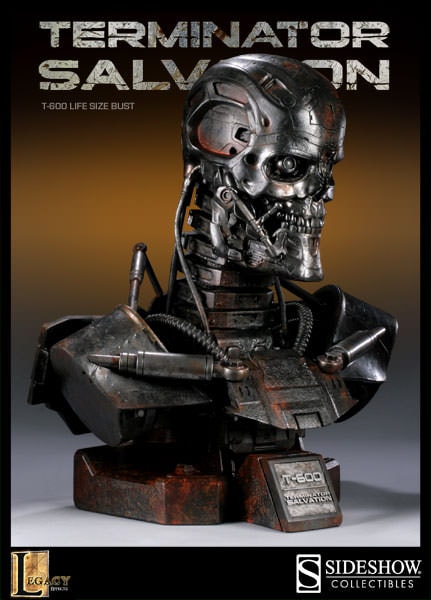 Terminator T:600 Life-Size Bust  View 6