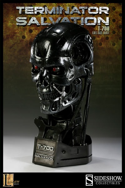 Terminator T-700 Life-Size Bust  View 1