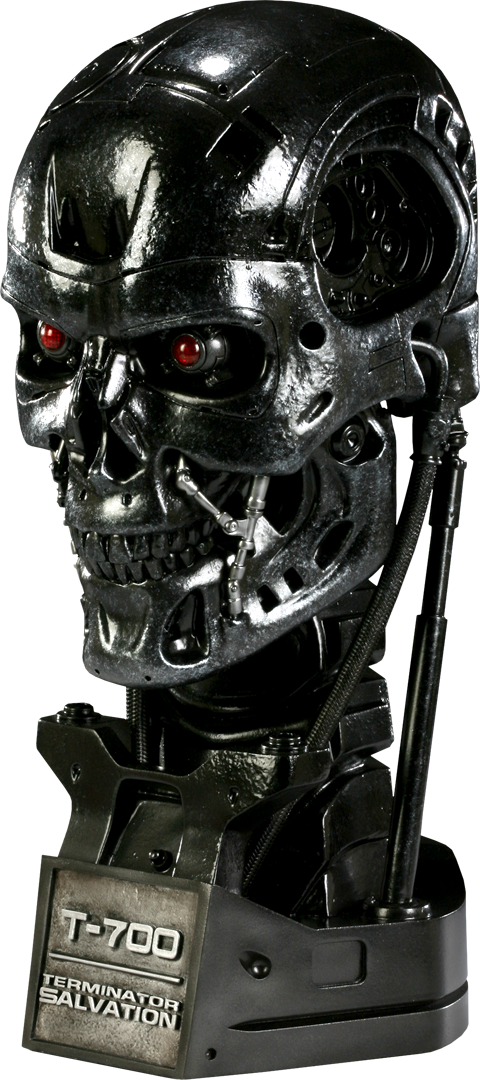 Terminator T-700 Life-Size Bust  View 6