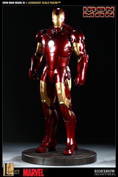 Marvel Iron Man Mark III Legendary Scale™ Figure  View 1