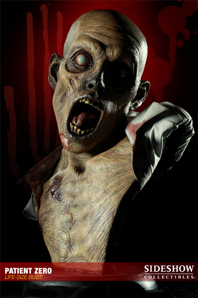 The Dead Patient Zero Life-Size Bust  View 6