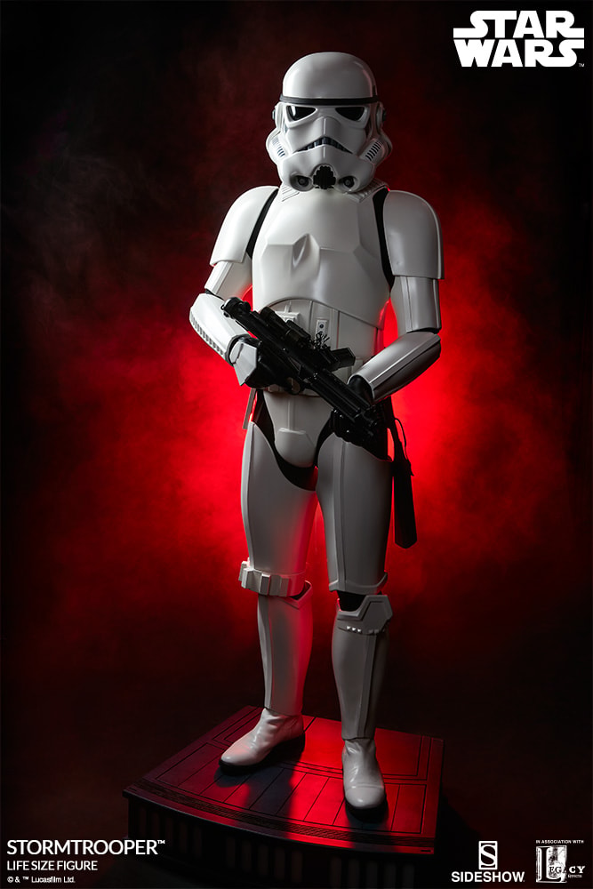 Star Wars Stormtrooper Life-Size Figure - Prototype Shown View 2
