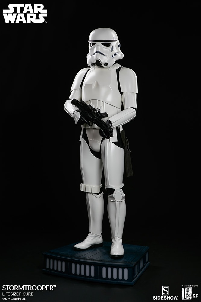 Star Wars Stormtrooper Life-Size Figure - Prototype Shown View 5