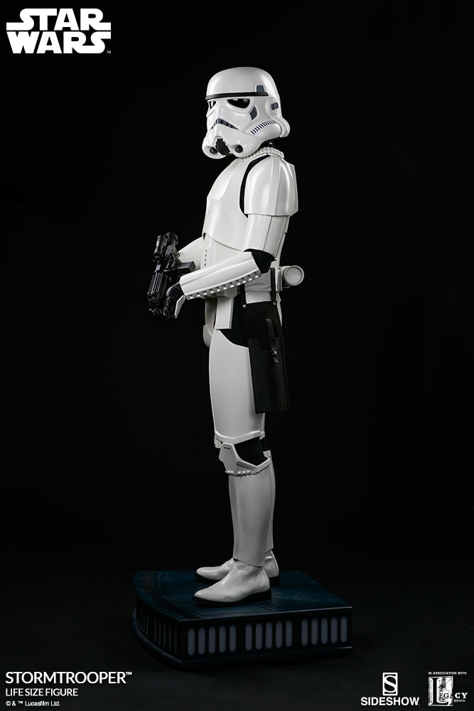 Star Wars Stormtrooper Life-Size Figure - Prototype Shown View 6
