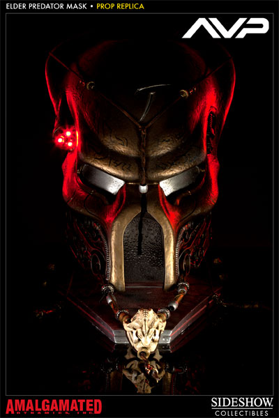 Alien VS Predator Elder Predator Ceremonial Mask Prop Replica  View 6
