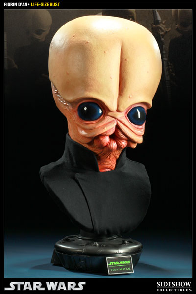 Star Wars Figrin Dan Life-Size Bust  View 1