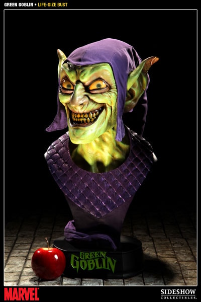 Marvel Green Goblin Life-Size Bust  View 2