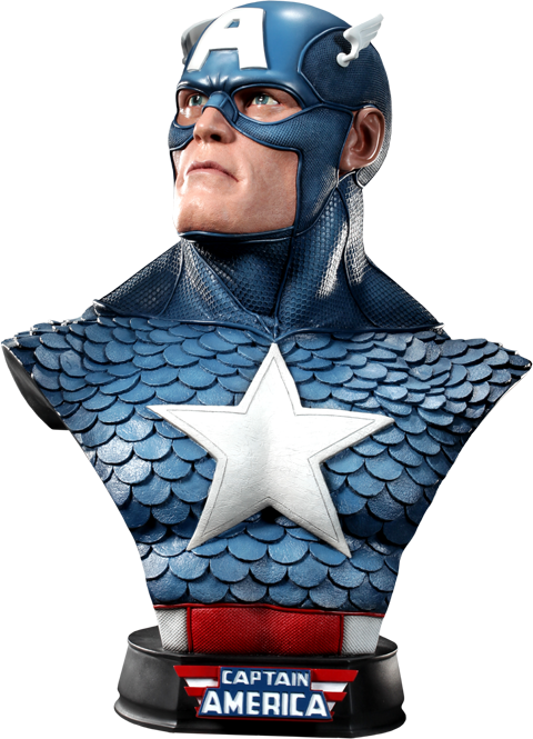 Marvel Captain America Life-Size Bust  View 6