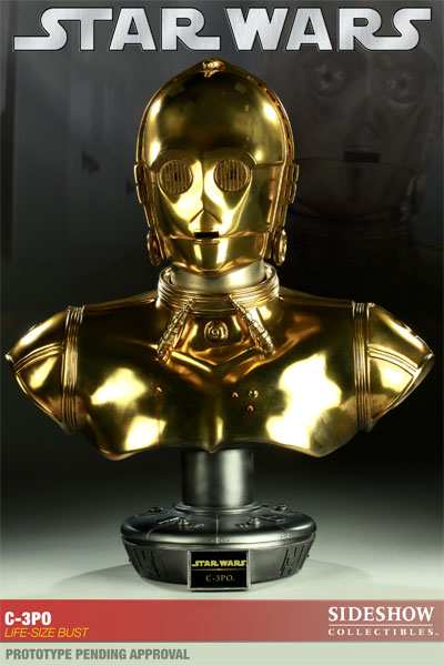 Star Wars C-3PO Life-Size Bust  View 2